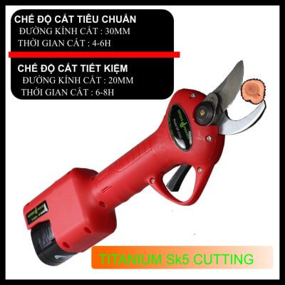 keo cat canh dung pin Gp E168 2 che do cat