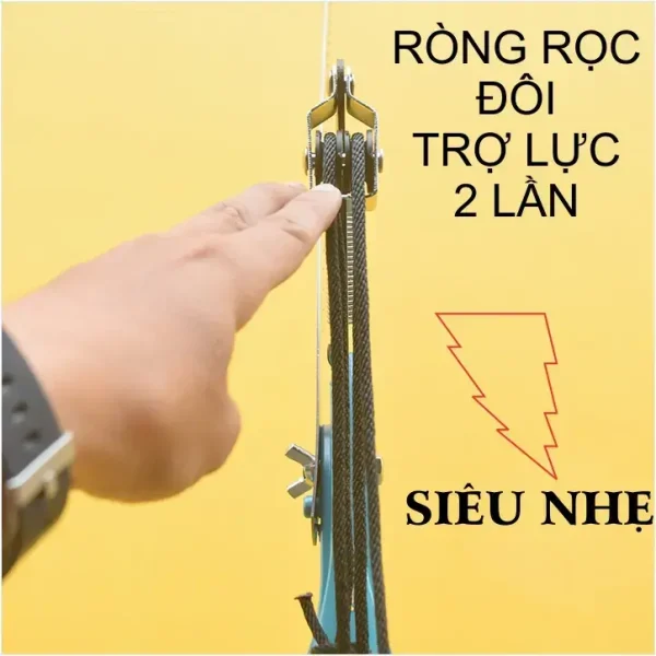 Kéo cắt cành trên cao 5m Nhật Bản 4 đoạn lồng nhau - Hình ảnh 6