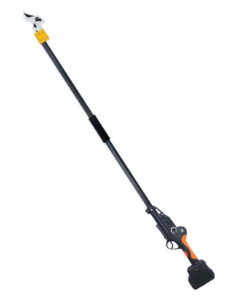 Kéo cắt cành trên cao dùng pin dài 2m thiết kế mỏ cắt thông minh